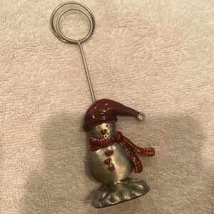 ⛄️ snowman picture holder